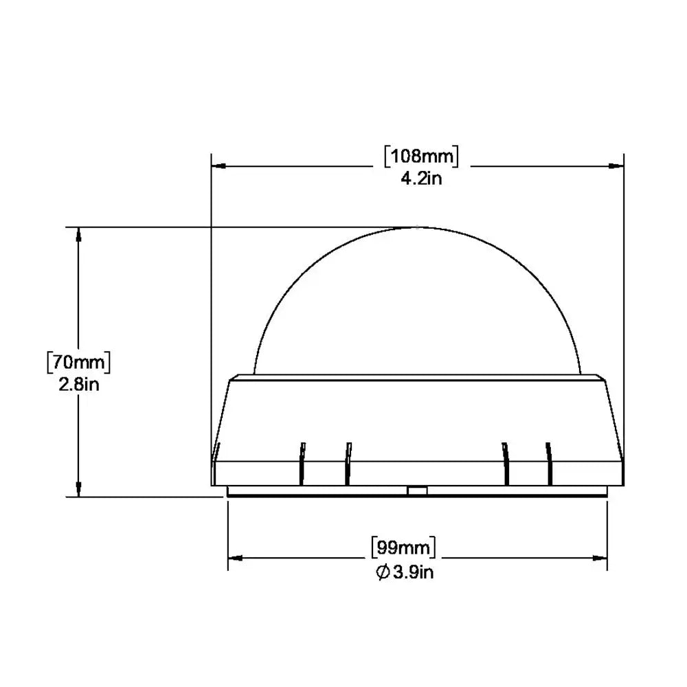 Ritchie XP-98W X-Port Tactician Compass - Surface Mount - White [XP-98W] - Compasses