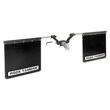 ROCK TAMERS 2’’ Hub Mudflap System - Matte Black/Stainless [00108] - Hitches & Accessories