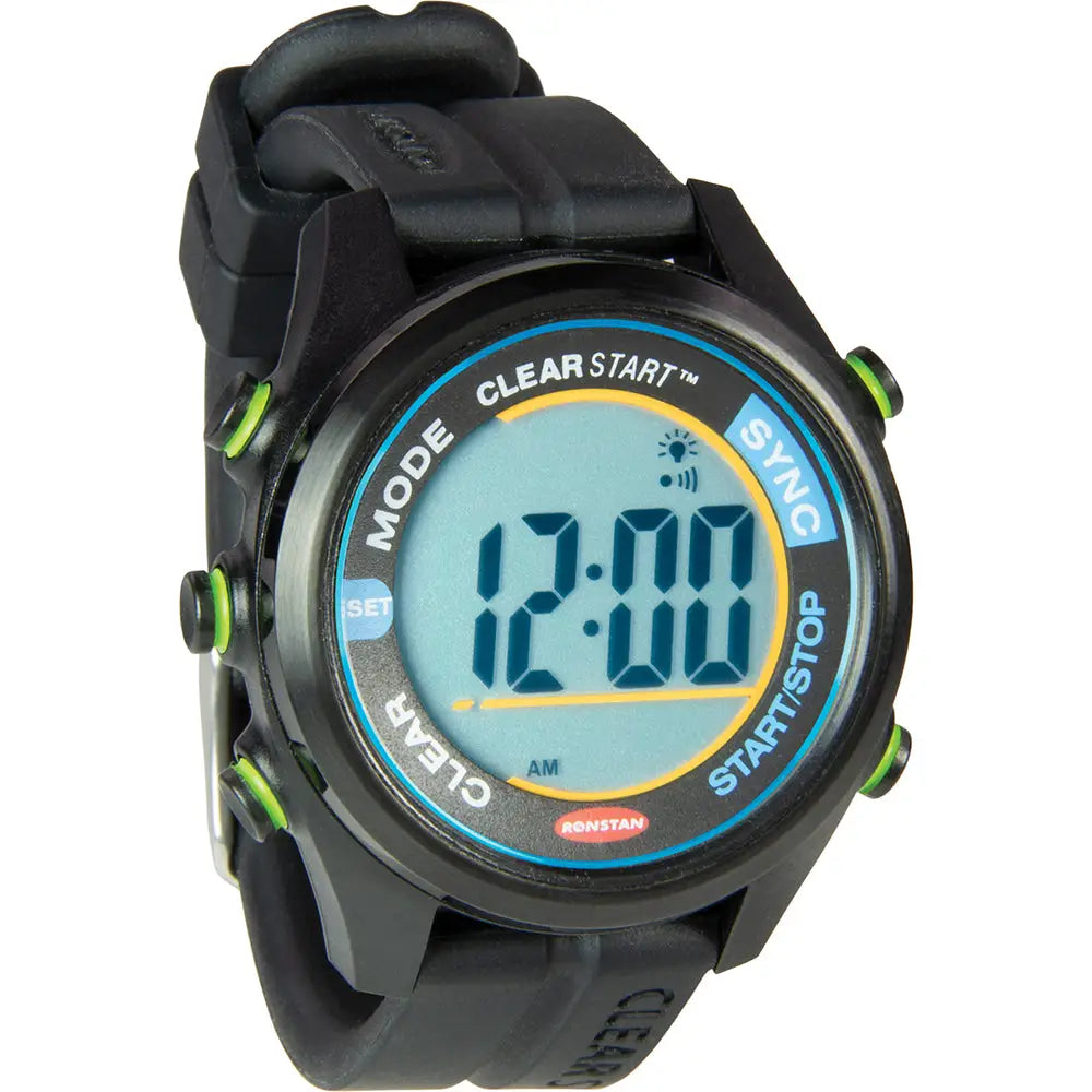 Ronstan 40mm Black ClearStart Sailing Watch - Accessories