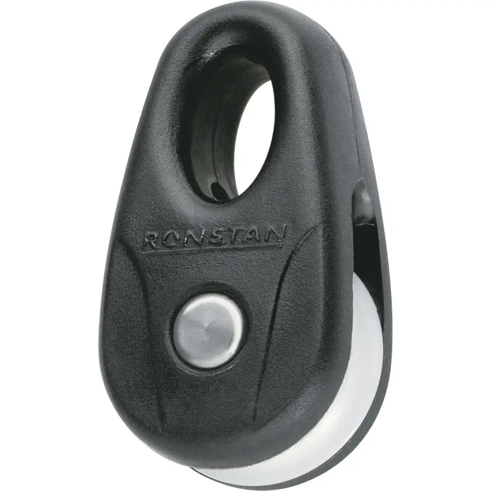 Ronstan Kite Block - Black w/White Sheave (Pair) [RF13101-2] - Blocks
