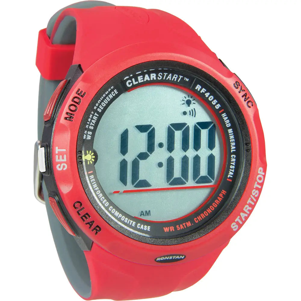 Ronstan RF4055 ClearStart 50mm Sailing Watch - Red/Grey [RF4055] - Accessories