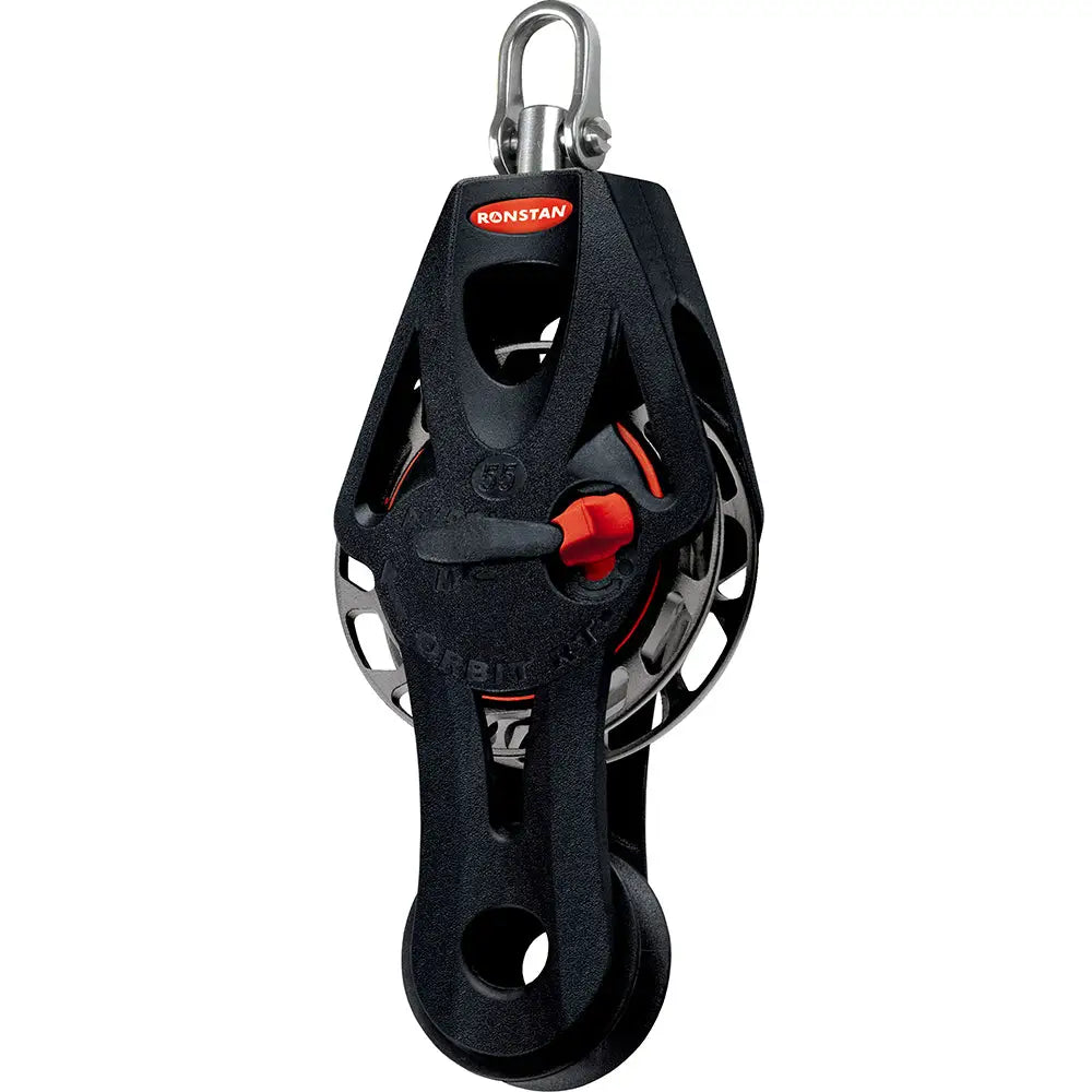 Ronstan Series 55 Ratchet Mount Orbit Block - Fiddle Becket Swivel [RF56510] - Blocks