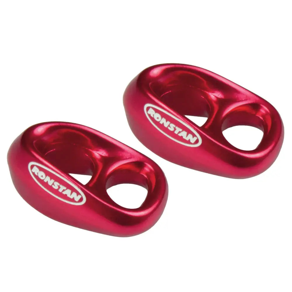 Ronstan Shock - 3/16’’ Line - 1/4’’ Webbing - Red - Pair [RF8080R-2] - Hardware