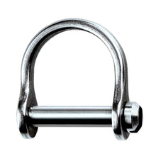 Ronstan Wide Dee Shackle - 1/8’’ Pin - 15/32’’L x 11/32’’W [RF1850S] - Shackles/Rings/Pins