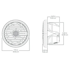 Roswell R1 7.7 Marine Speakers - White - 90W RMS 180W Peak Power [C920-21140] - Speakers