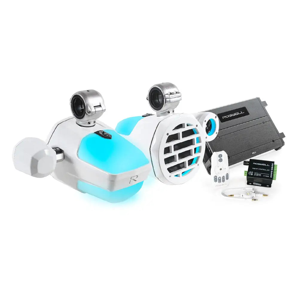 Roswell R1 Pro Marine Audio Package - White [C920-23120] - Stereos