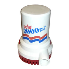 Rule 2000 G.P.H. Non-Automatic Bilge Pump - 24V [12] - Bilge Pumps