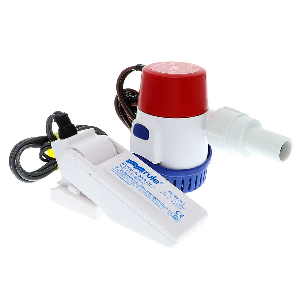Rule 360 GPH Standard Bilge Pump Kit w/Float Switch - 12V [24DA-35A] - Bilge Pumps