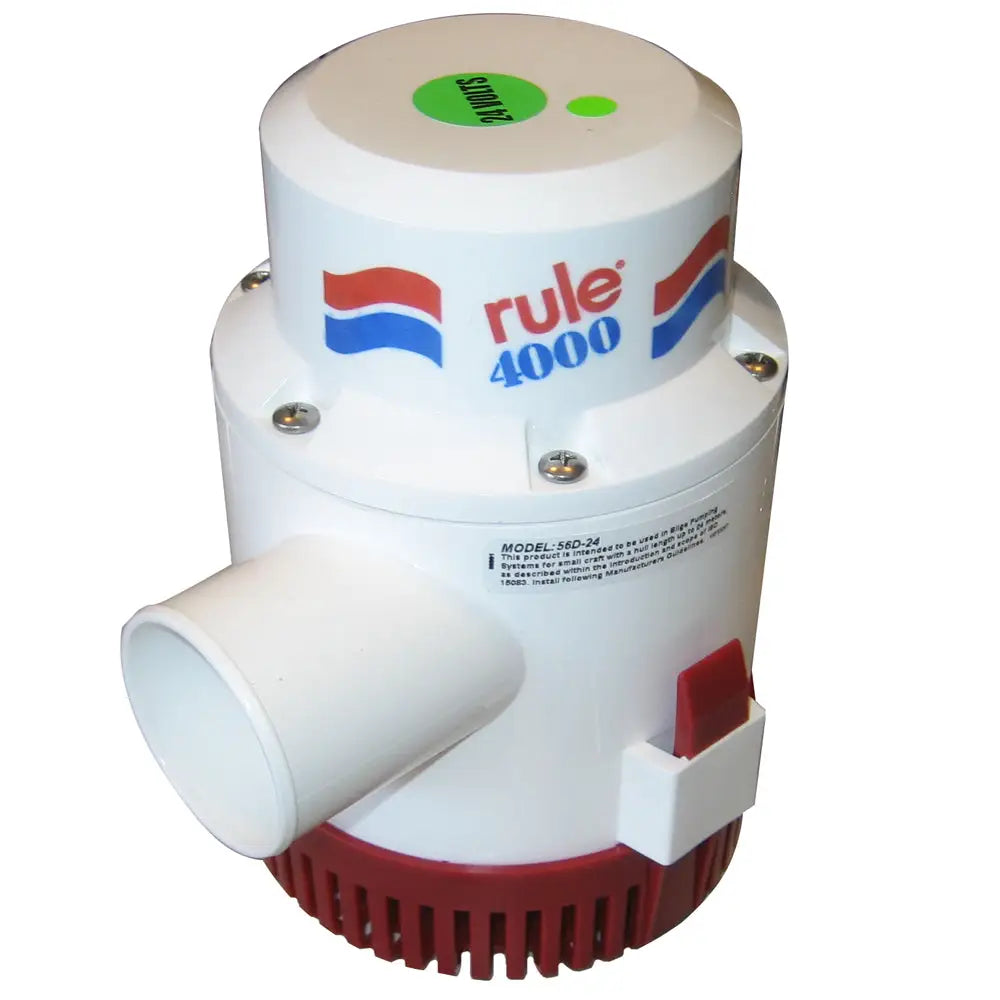 Rule 4000 Non-Automatic Bilge Pump - 24V [56D-24] - Bilge Pumps