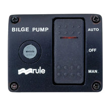 Rule Deluxe 3-Way Lighted Rocker Panel Switch [43] - Bilge Pumps