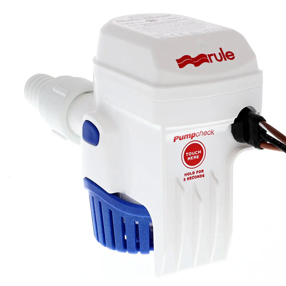 Rule Rule-Mate 500 Fully Automated Bilge Pump - 12V [RM500B] - Bilge Pumps