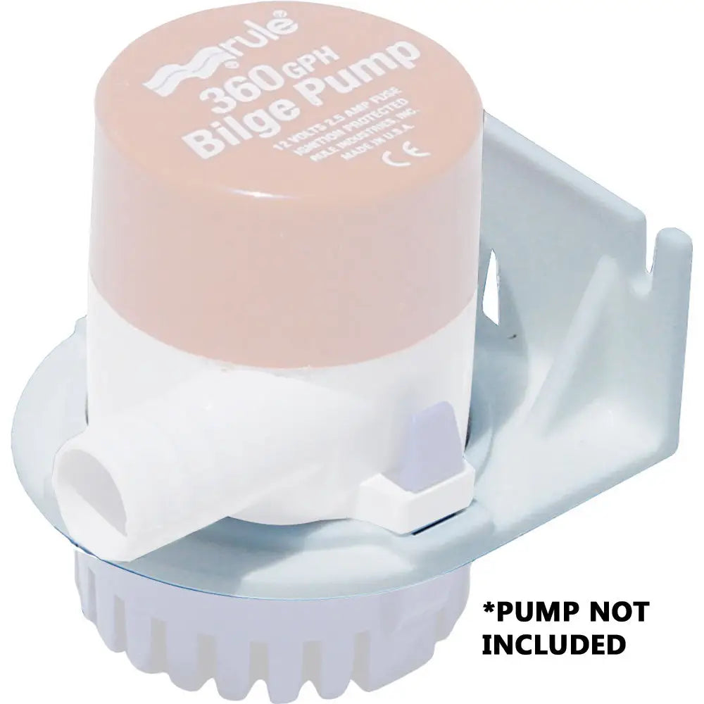 Rule Side Mount Bracket f/360-1100gph Round Pumps [66] - Bilge Pumps