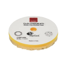 RUPES D-A Medium Wool Polishing Pad 80mm - Yellow [9.NW80M] - Cleaning