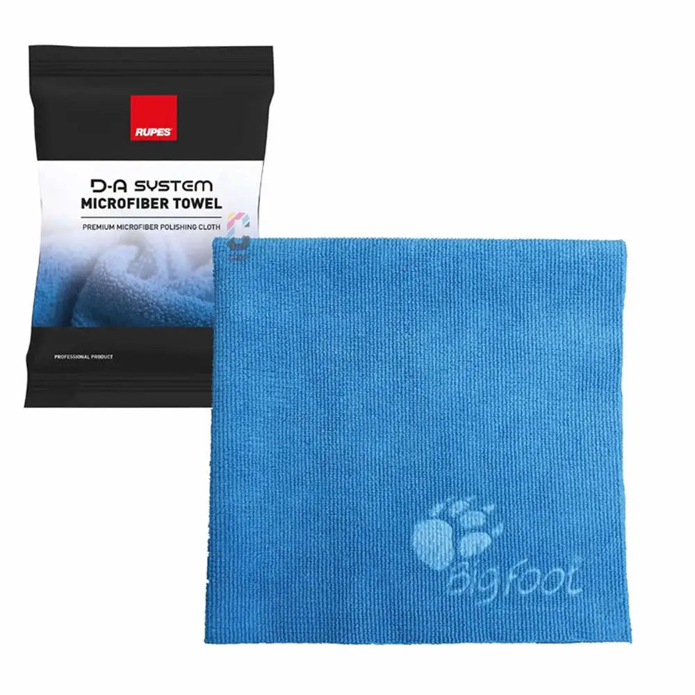 RUPES D-A System Microfiber Towel 16x16 - Blue [9.BF9050] - Cleaning