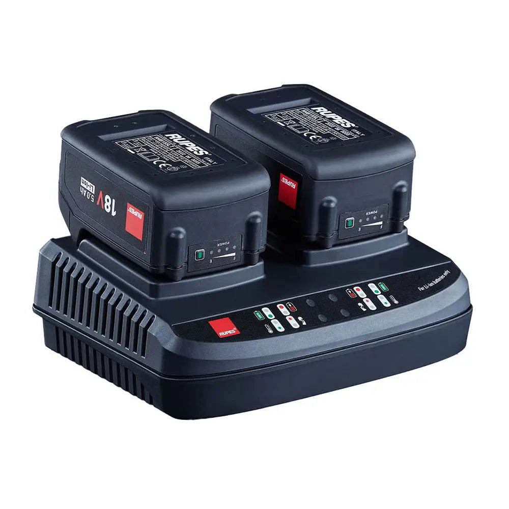 RUPES Dual Battery Charger f/iBrid HLR15 HLR21 Batteries w/LED Indicators [9HC185LT] - Cleaning