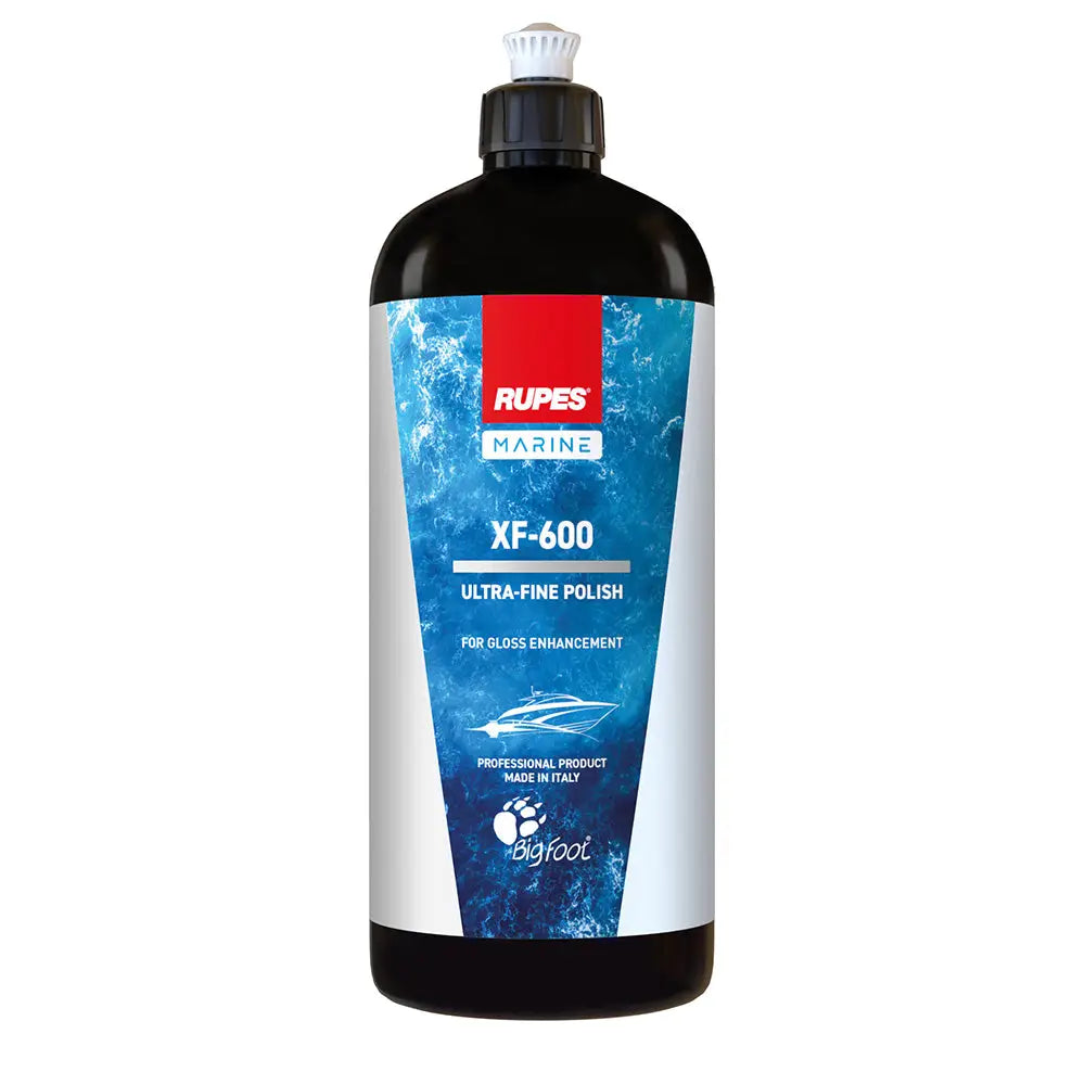 RUPES Ultra Fine Marine XF-600 Polish 1000ML 33.8oz Gloss Enhancement - Cleaning