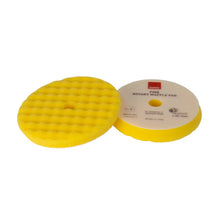 RUPES Velcro Waffle Fine Polishing Pad f/Rotary Polishers 90mm - Yellow [9.WF90M] - Cleaning