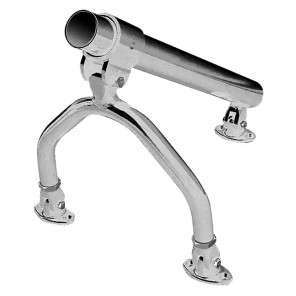 Rupp Adjustable Center Rigger Base - Silver [CA-0001] - Outrigger Accessories