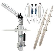 Rupp Classic Top Gun Outrigger Kit w/18’ Poles & Complete Single Line Rigging Kit w/Klickers Release Clips