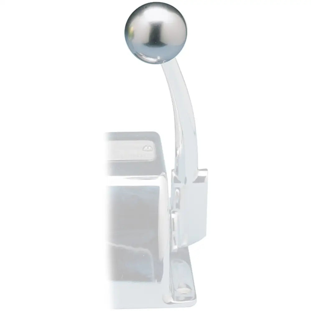 Rupp Control Knob Silver For Morse Controls (3/8-24 Thread) [03-1226-23S] - Engine Controls