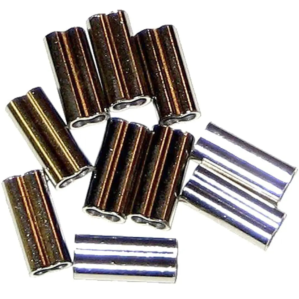 Rupp Nickel Crimp Sleeves - 10 Pack [03-1104-10PK] - Outrigger Accessories