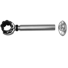 Rupp Threaded Antenna Support w/6’’ Flat Mount & 1.5’’ Collar [PAK-0004] - Antenna Mounts & Accessories