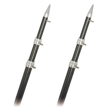 Rupp Top Gun Outrigger Poles - Telescopic - Carbon Fiber - 18’ [A0-1800-CFT] - Outriggers