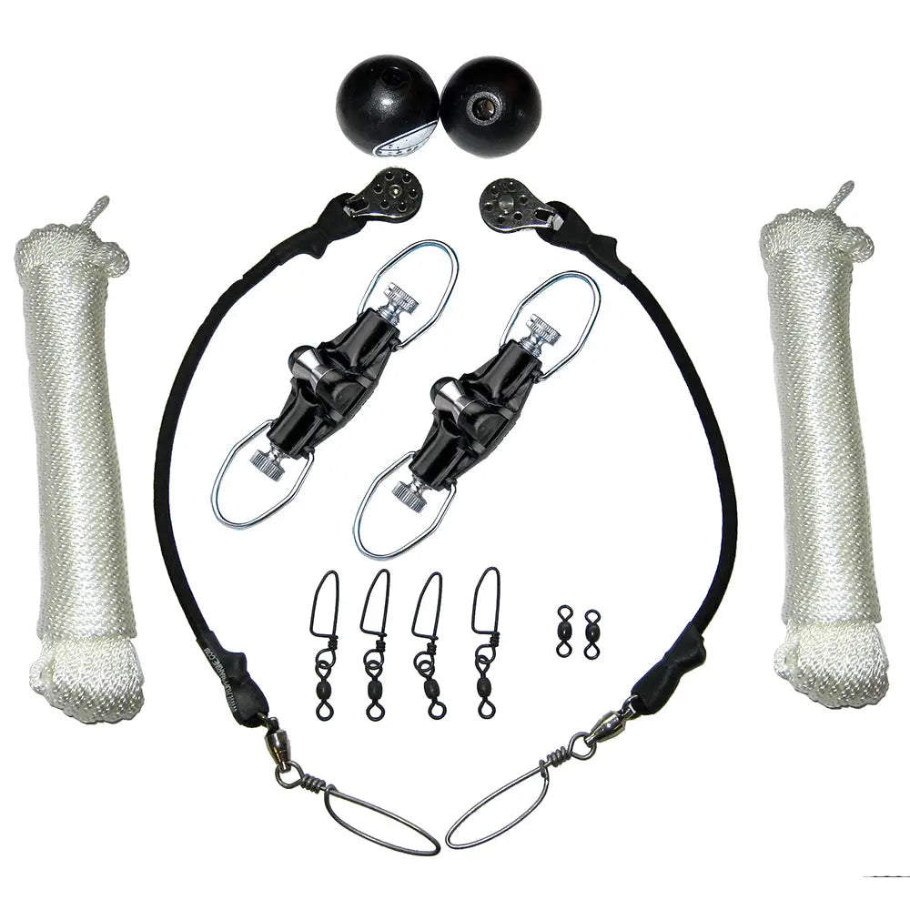 Rupp Top Gun Single Rigging Kit w/Nok-Outs f/Riggers Up To 23’ [CA-0025-TG] - Outrigger Accessories