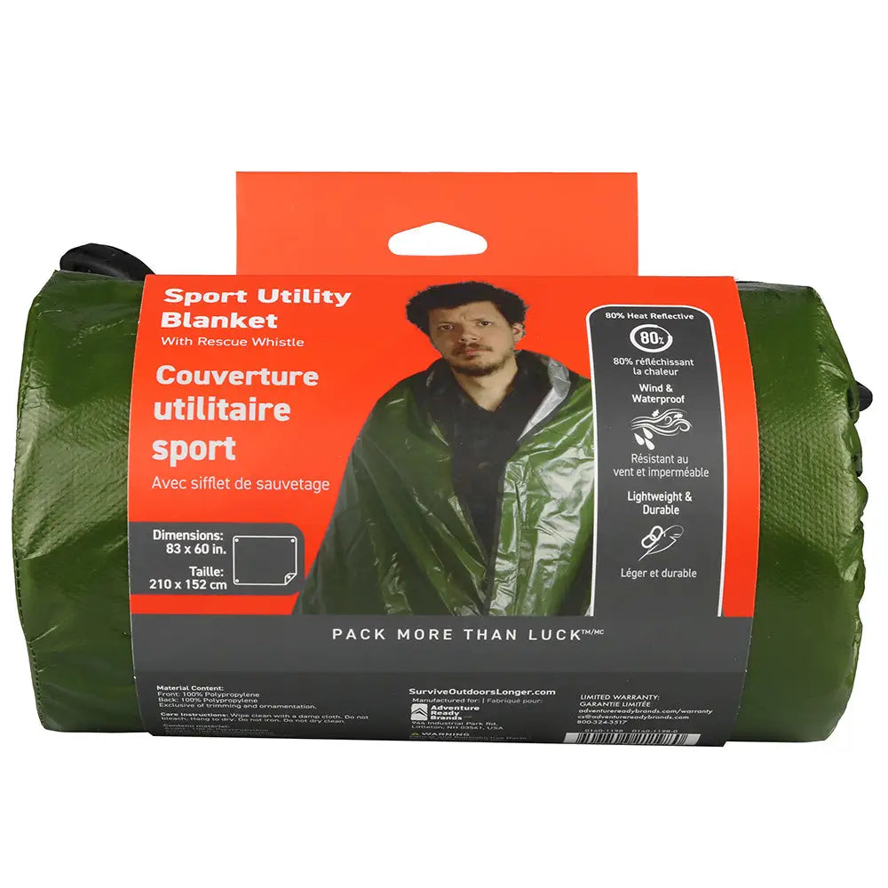 S.O.L. Survive Outdoor Longer Sport Utility Blanket [0140 1198] Accessories