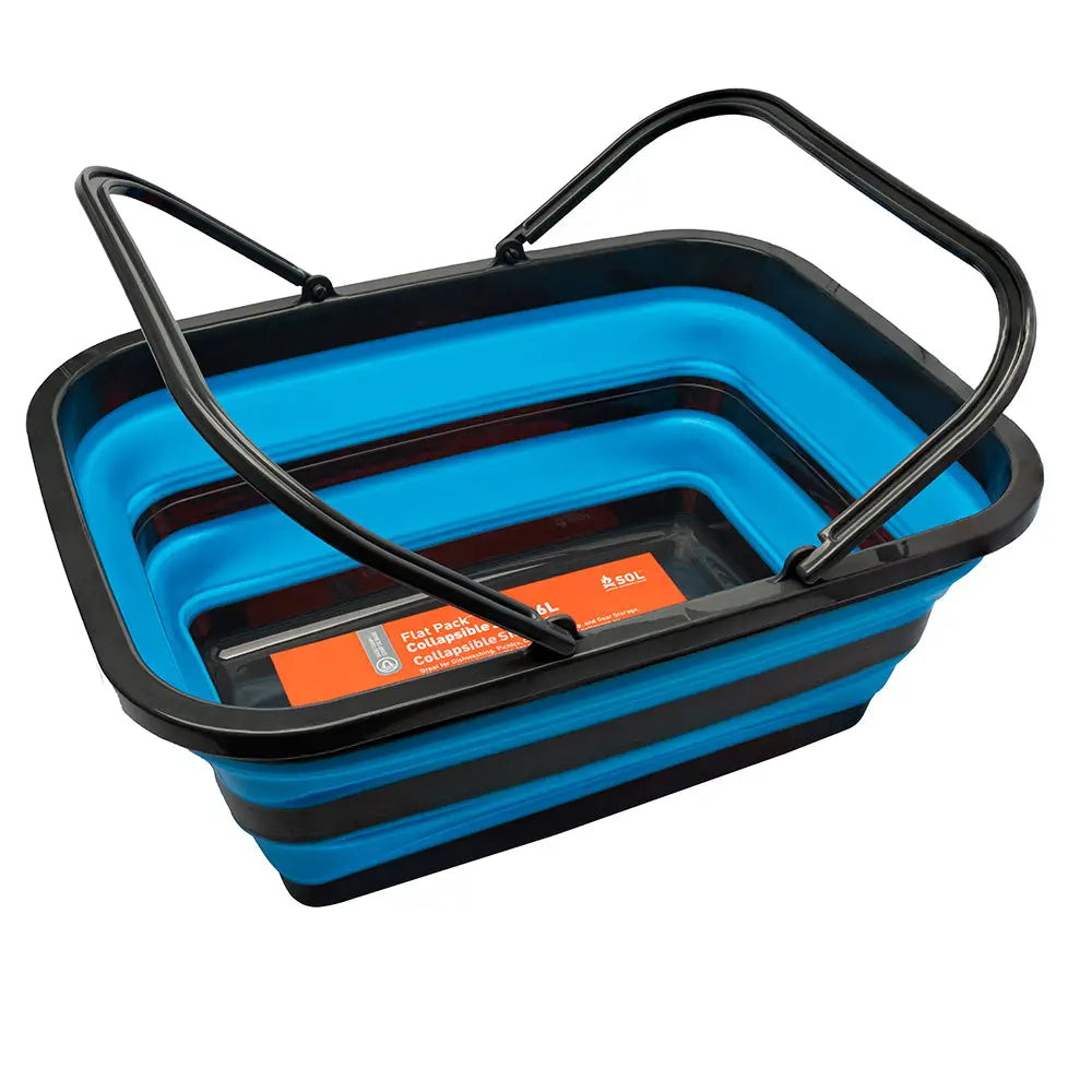 S.O.L. Survive Outdoors Longer Flat Pack Sink 16L [0140 1012] Accessories