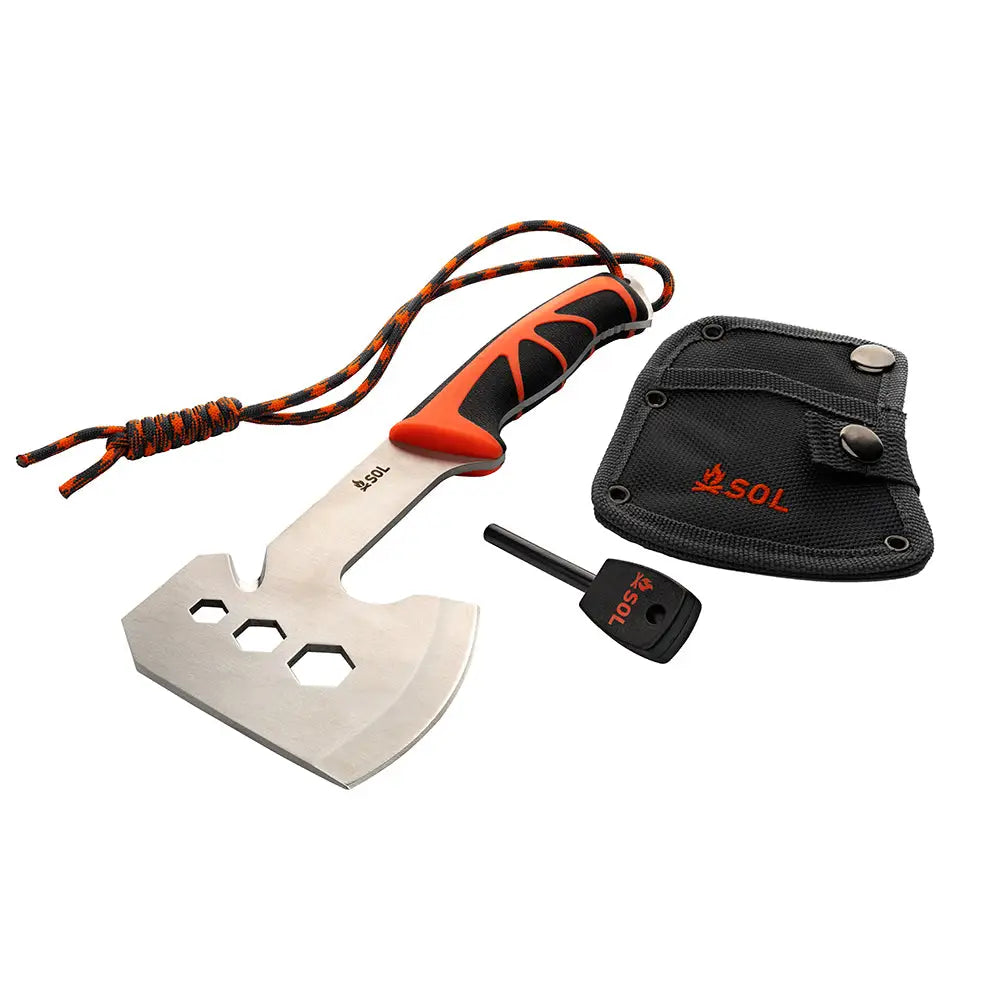 S.O.L. Survive Outdoors Longer Stoke Camp Hatchet [0140 1016] Knives