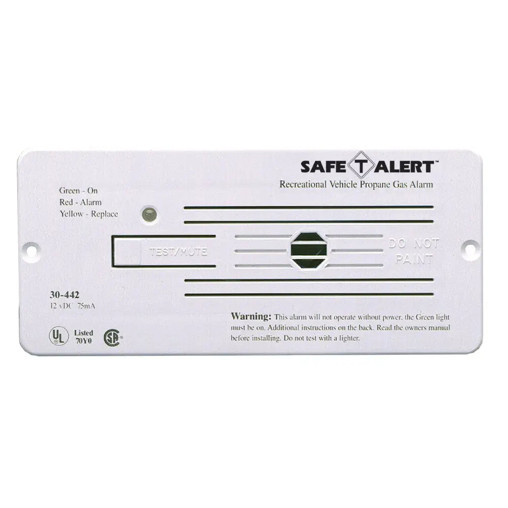 Safe-T-Alert 30 Series 12V RV Propane Alarm - White [30-442-P-WT] - Fume Detectors