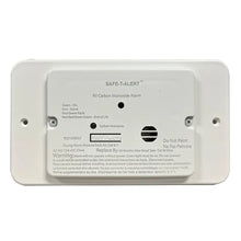 Safe-T-Alert 62 Series RV Carbon Monoxide - White - Flush Mount - 12V w/Trim Ring [62-542-TR-WT] - Fume Detectors