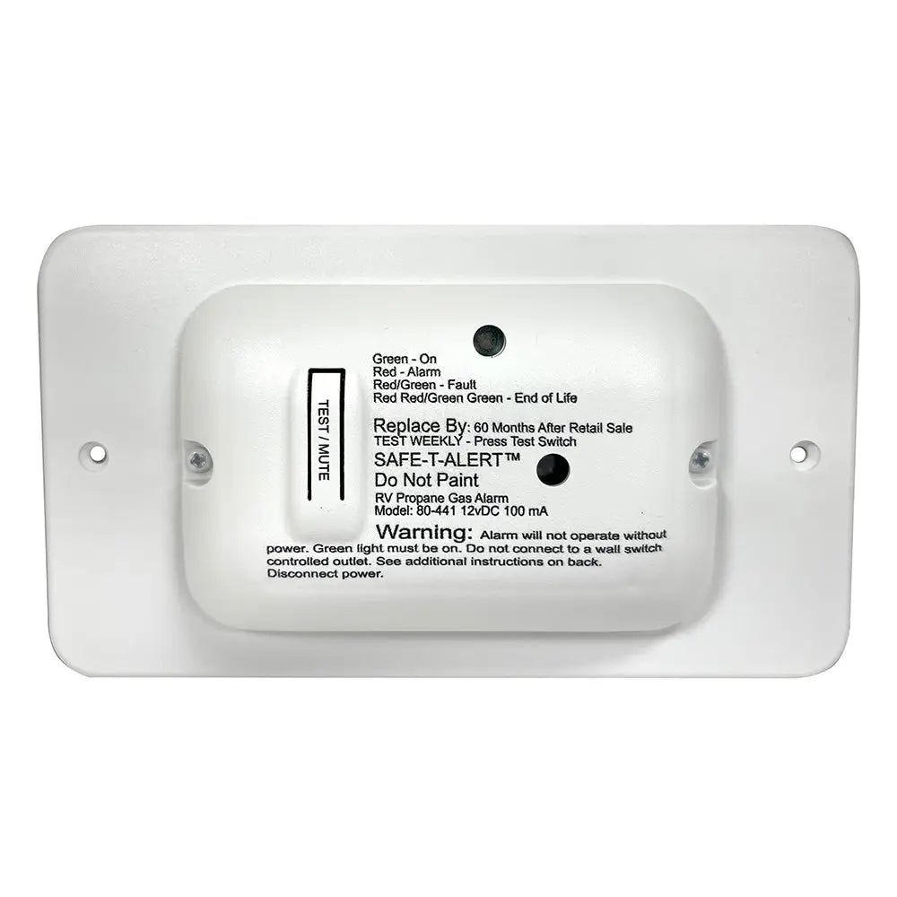 Safe-T-Alert 80 Series White Propane Gas Alarm - 12V [80-441-WT-TR] - Fume Detectors