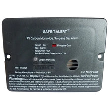 Safe-T-Alert Combo Carbon Monoxide Propane Alarm - Flush Mount - Mini - Black [25-742-BL] - Fume Detectors