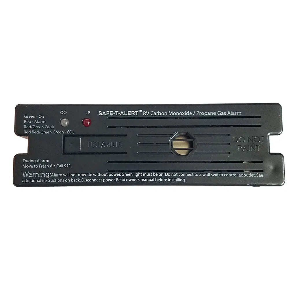 Safe-T-Alert Combo Carbon Monoxide Propane Alarm Surface Mount - Black [35-741-BL] - Fume Detectors