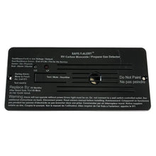 Safe-T-Alert Combo Carbon Monoxide Propane Alarms Flush Mount - Black [35-742-BL] - Fume Detectors