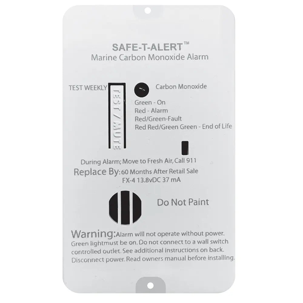 Safe-T-Alert FX-4 Carbon Monoxide Alarm [FX-4] - Fume Detectors