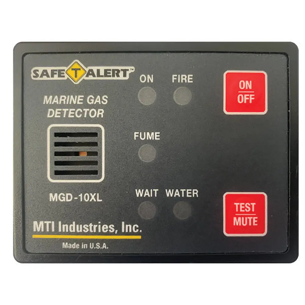 Safe-T-Alert Gas Vapor Alarm Fume Fire Bilge Water - Black Surface Mount [MGD-10XL] - Fume Detectors