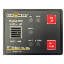 Safe-T-Alert Gas Vapor Alarm Fume Fire Bilge Water - Black Surface Mount [MGD-10XL] - Fume Detectors