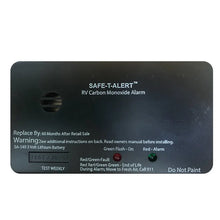 Safe-T-Alert SA-340 Black RV Battery Powered CO Detector - Rectangle [SA-340-BL] - Fume Detectors