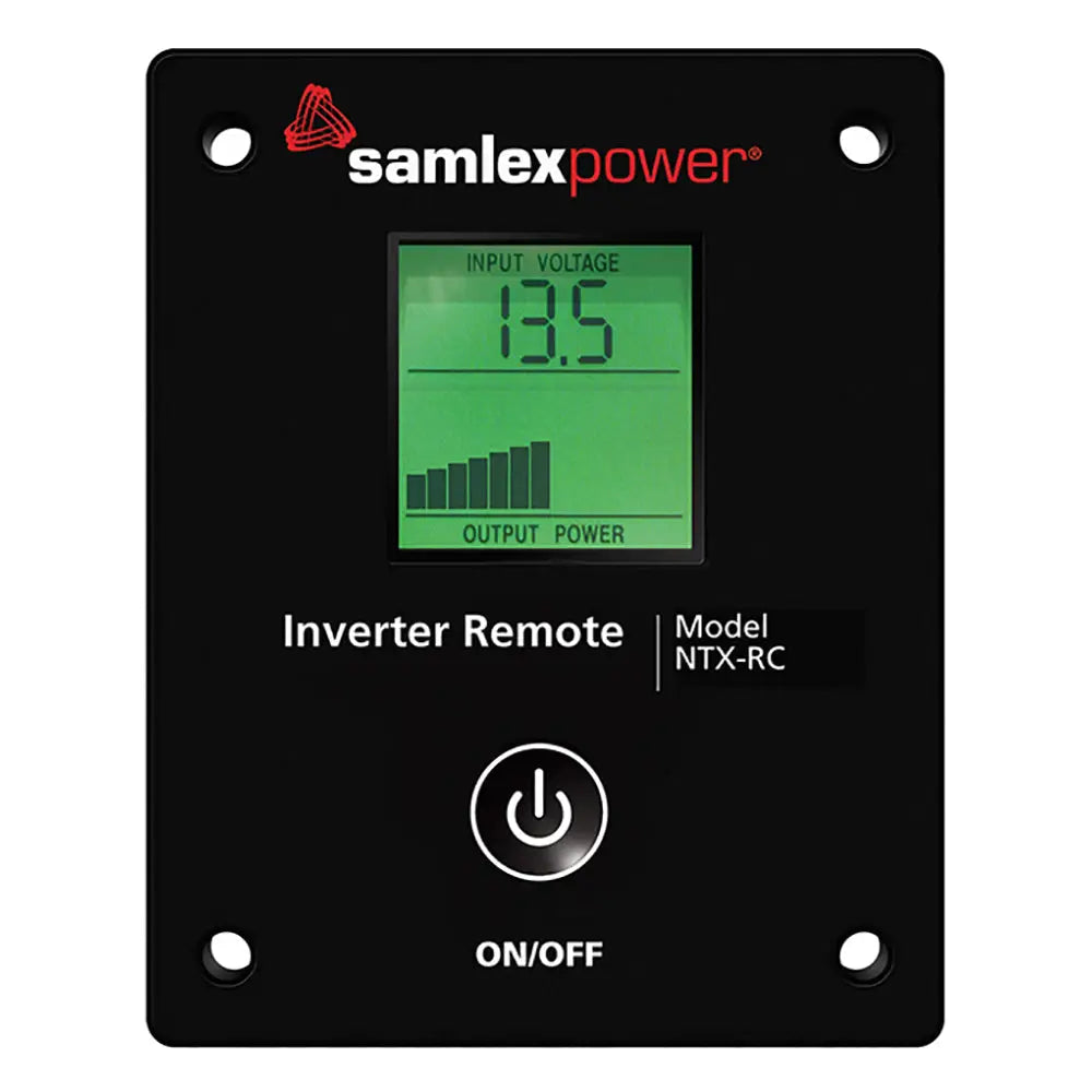 Samlex NTX-RC Remote Control w/LCD Screen f/NTX Inverters [NTX-RC] - Electrical Panels