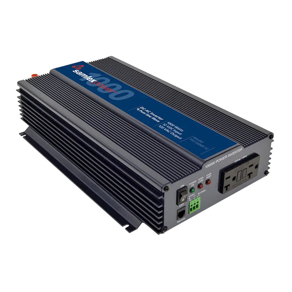 Samlex PST-1000F-12 1000W Pure Sine Wave Inverter - 12V Input 120VAC Output [PST-1000F-12] - Inverters