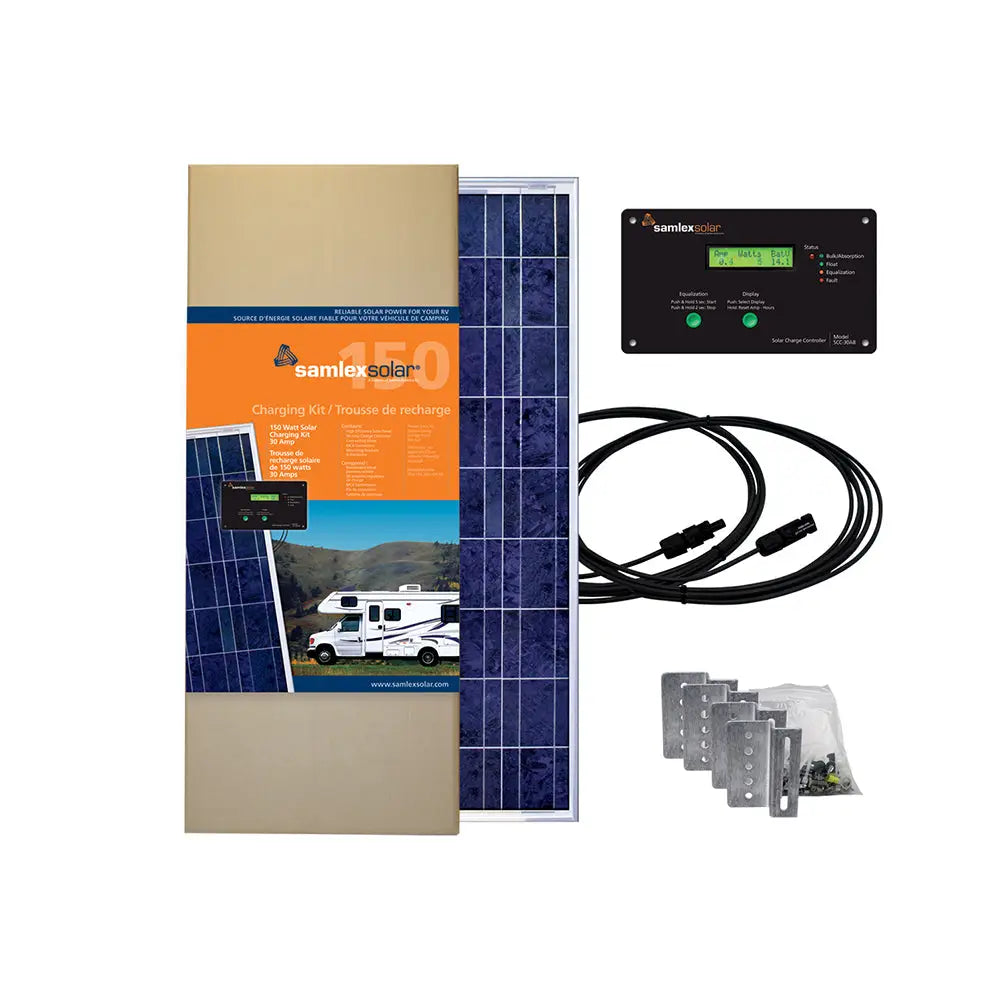 Samlex Solar Charging Kit - 150W - 30A [SRV-150-30A] - Solar Panels