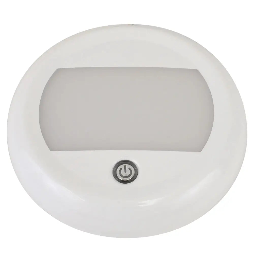 Scandvik 5’’ Dome Light w/Switch 3 Stage Dimming - 10-30V - IP67 [41323P] - Dome/Down Lights