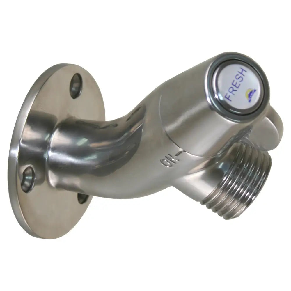 Scandvik Ceramic Angled Washdown Valve - SS Spigot [10175P] - Accessories