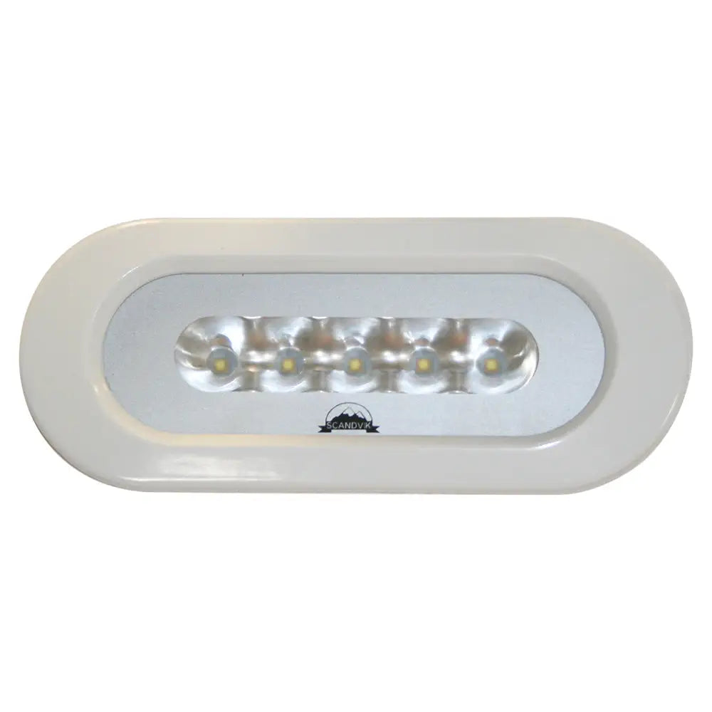 Scandvik Flush Mount Spreader Light - 10-30V - White [41343P] - Flood/Spreader Lights