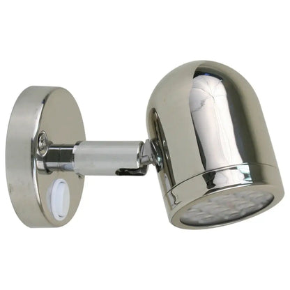 Scandvik LED 304 Stainless Steel LED Reading Light - 8-30V [19053P] - Interior / Courtesy Light
