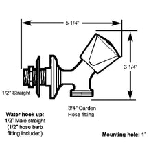 Scandvik SS Washdown Spigot [10187P] - Washdown / Pressure Pumps
