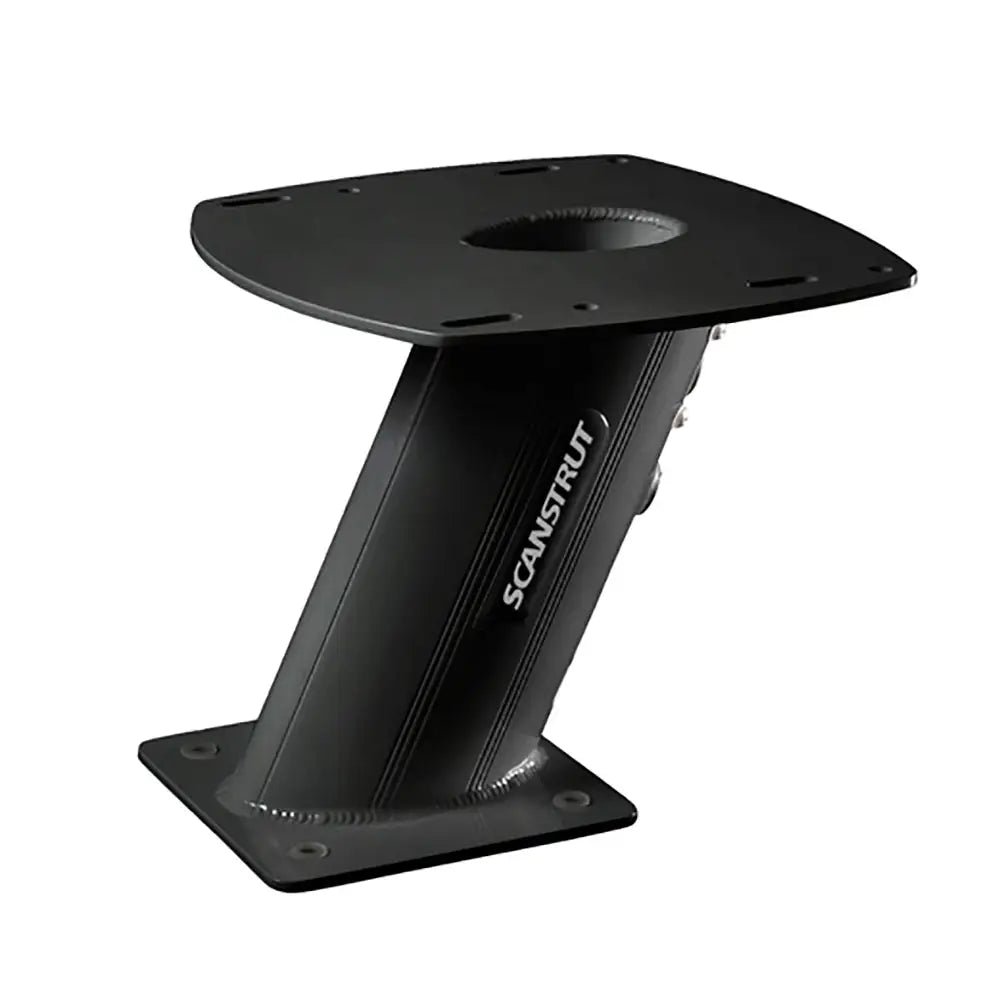 Scanstrut APT-250-01-B - Aluminum PowerTower Radar Mount - 10’’ Aft Leaning - Black [APT-250-01-BLK] - Radar/TV Mounts